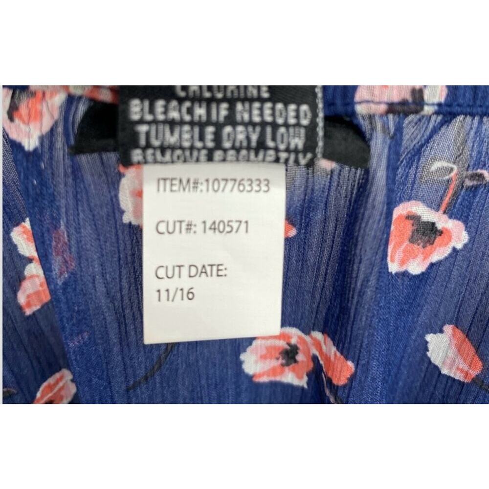 Torrid Y2K Cottagecore Floral Chiffon Layered Ruffle Tank - Size 3X - Picture 7 of 10